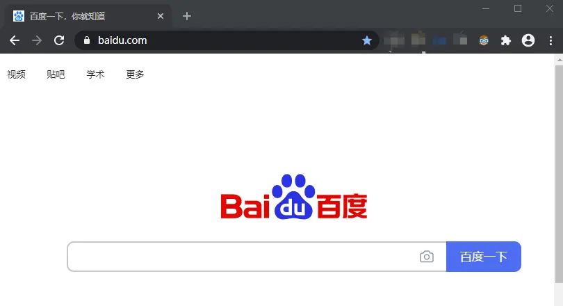 chrome谷歌浏览器设置黑色模式