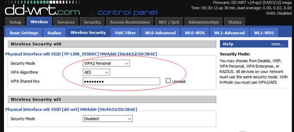 DD-WRT 中继模式的配置教程