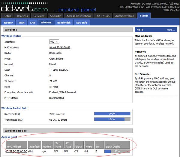 DD-WRT 中继模式的配置教程