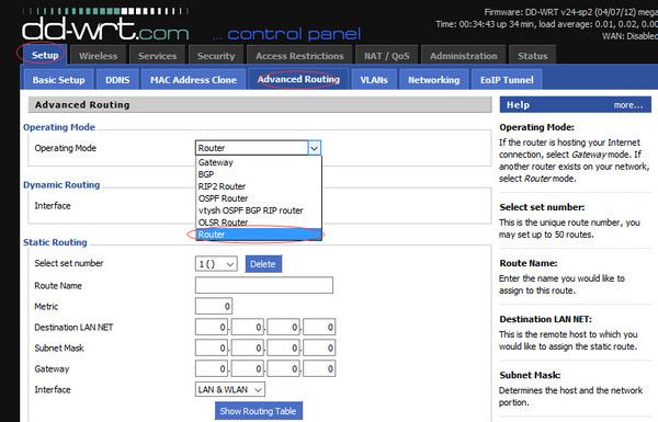 DD-WRT 中继模式的配置教程
