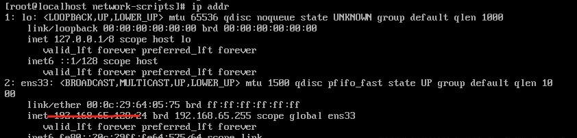 在 VMware 里的 CentOS 7 网卡 IP 没了