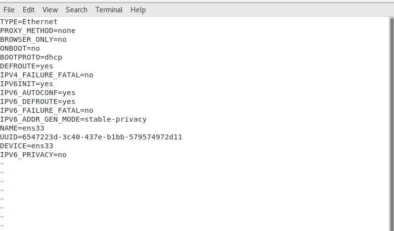 解决vmware安装CentOS7.2没有ipv4网络的问题