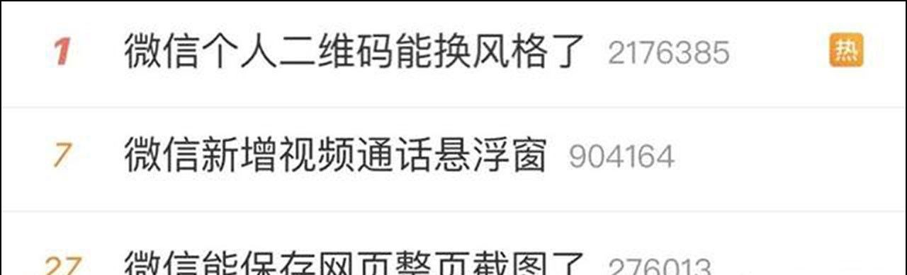 微信再次发布新功能，网友：还不够