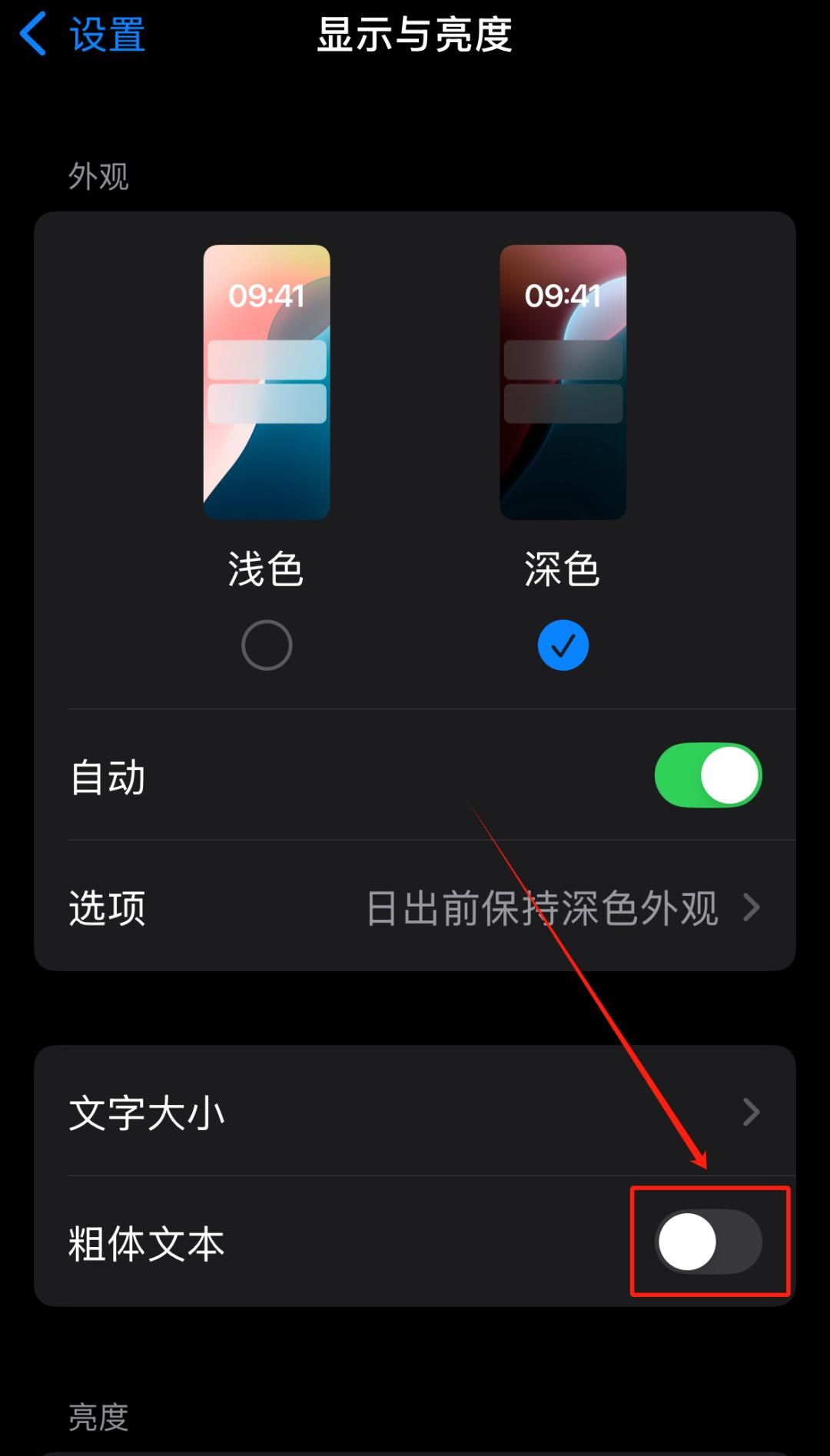 【苹果手机】快速设置粗体文本！