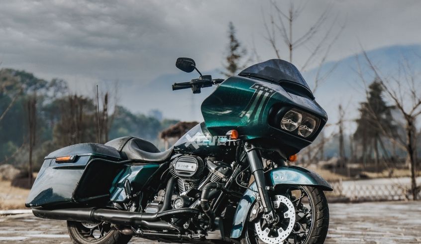 种了一个根本拔不动的草 试驾哈雷公路滑翔