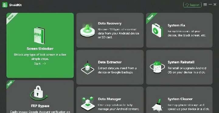 最佳 Android 解锁工具：解锁 Android 屏幕锁定和 FRP