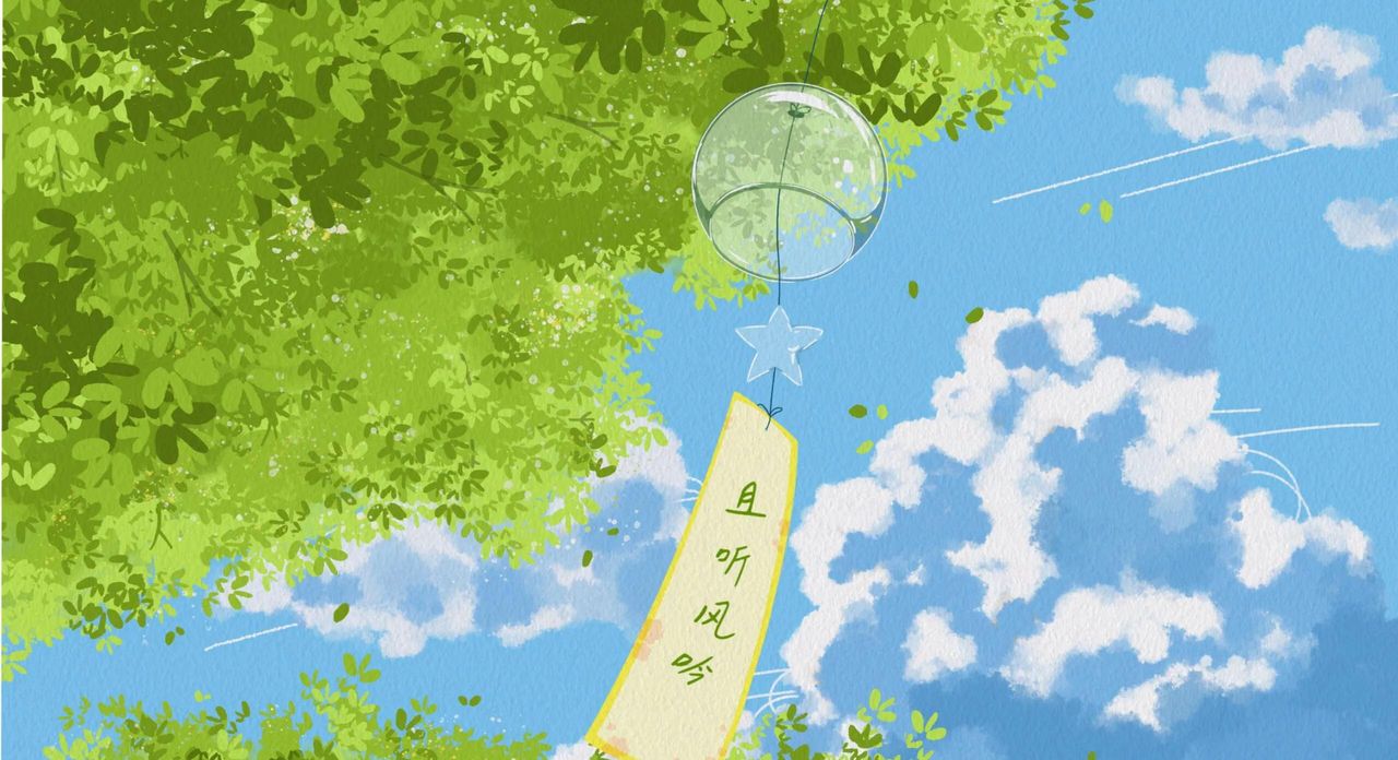 打开电脑，换壁纸啦