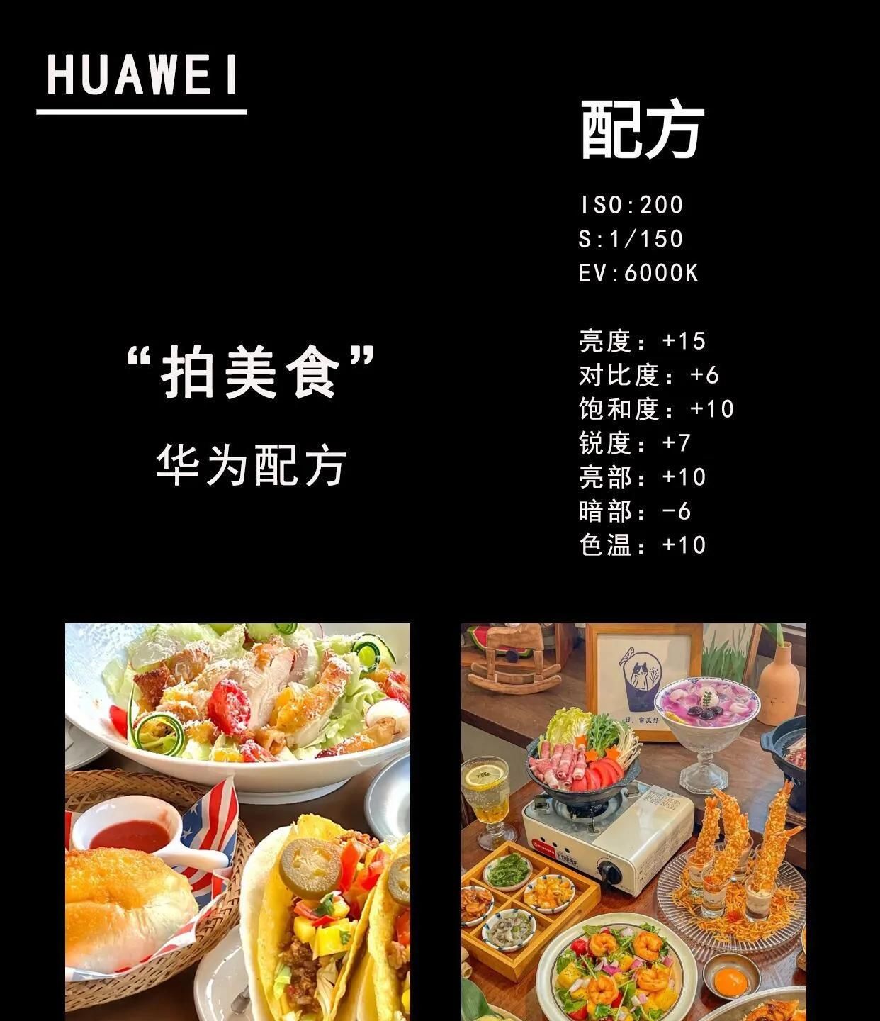 华为用户都给我学！调好参数嘎嘎出片！