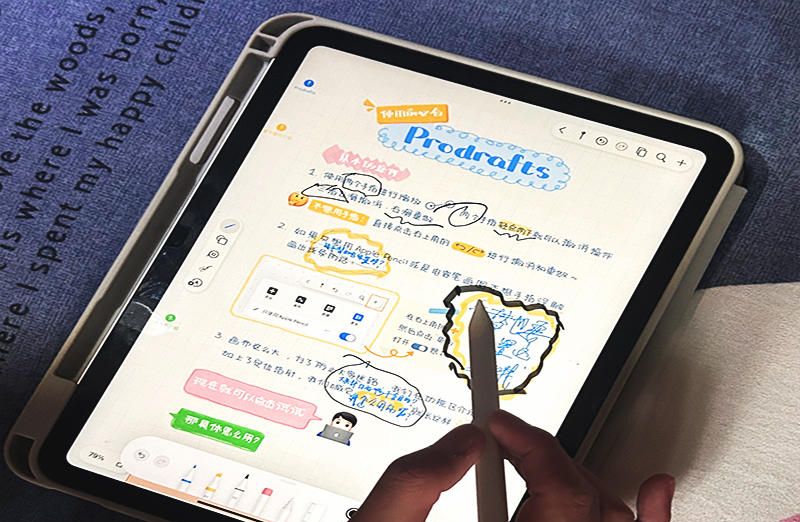 苹果Pencil2最强平替，西圣电容笔轻松玩转ipad10