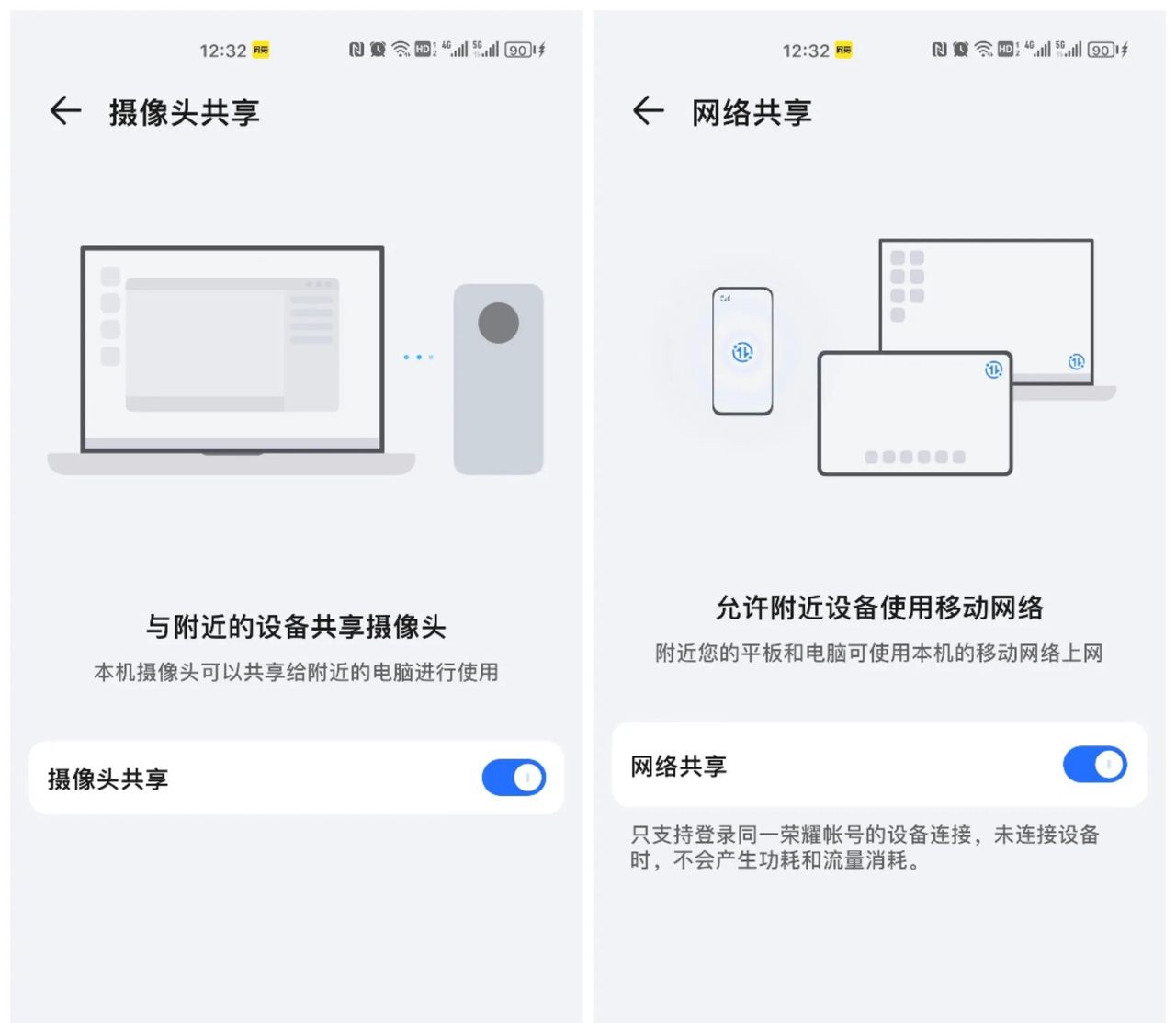 荣耀50/60系列迎来更新，新增迷你窗、相框水印