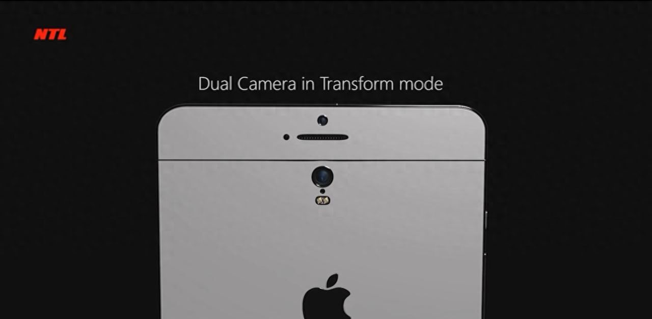 这才是我们想要的iPhone7，投影功能+屏幕旋转+曲面屏