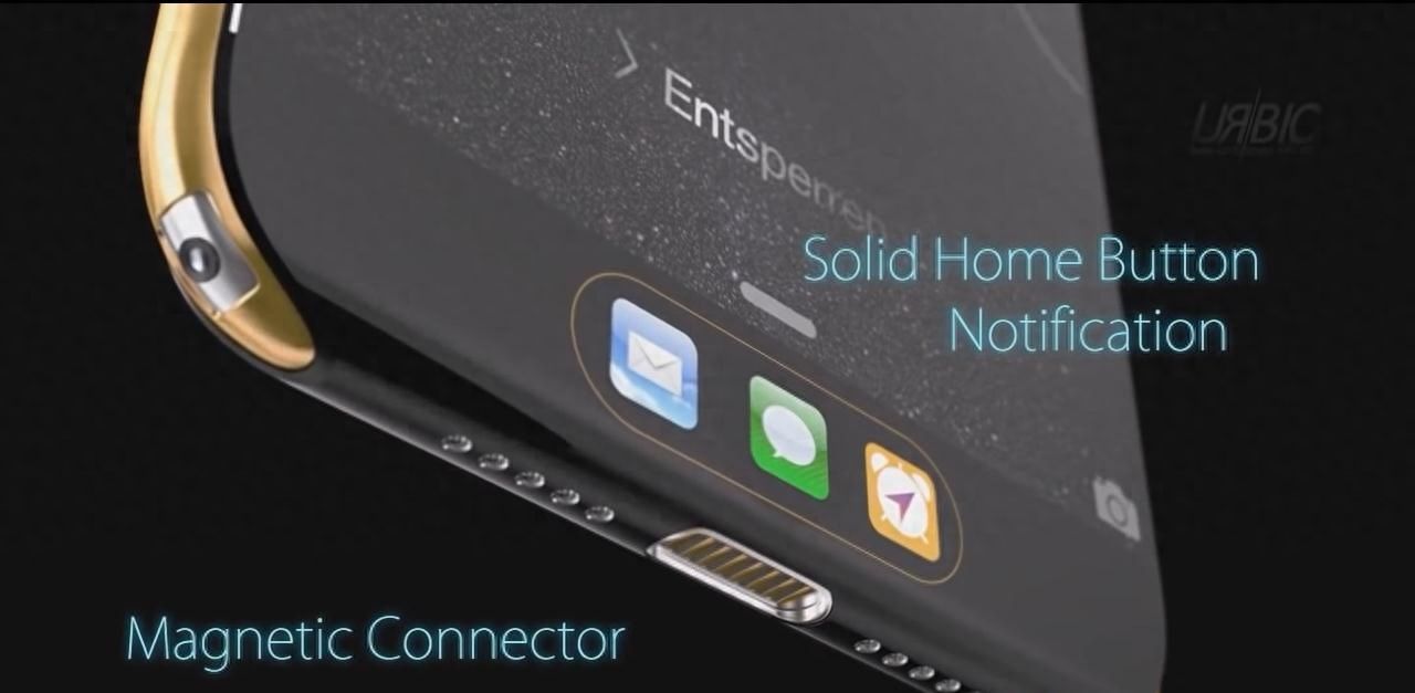 这才是我们想要的iPhone7，投影功能+屏幕旋转+曲面屏