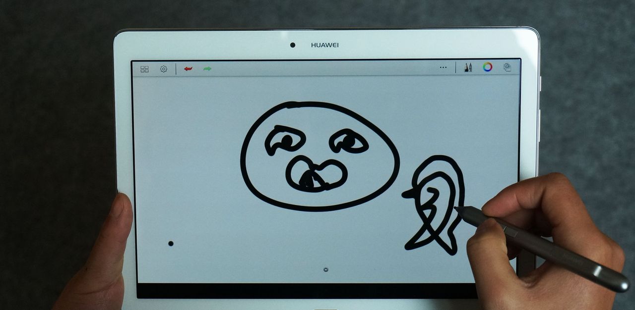 画面感人，华为揽阅M2 10.0的神奇手写笔