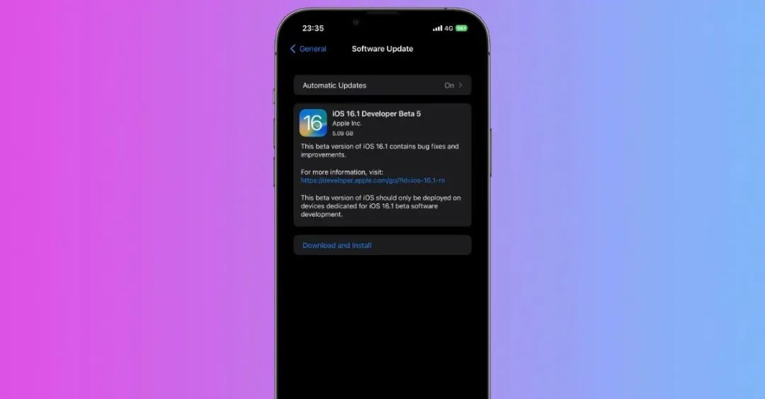 iOS 16.1 更新，AirPods 发布新固件