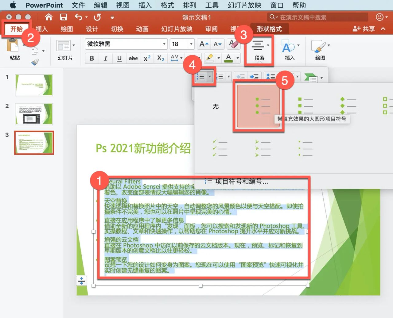 PowerPoint 教程，如何在 PowerPoint 中添加文本并设置文本格式？