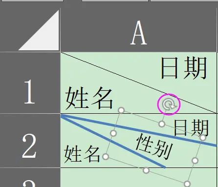 Excel 如何绘制斜线表头和多斜线表头?
