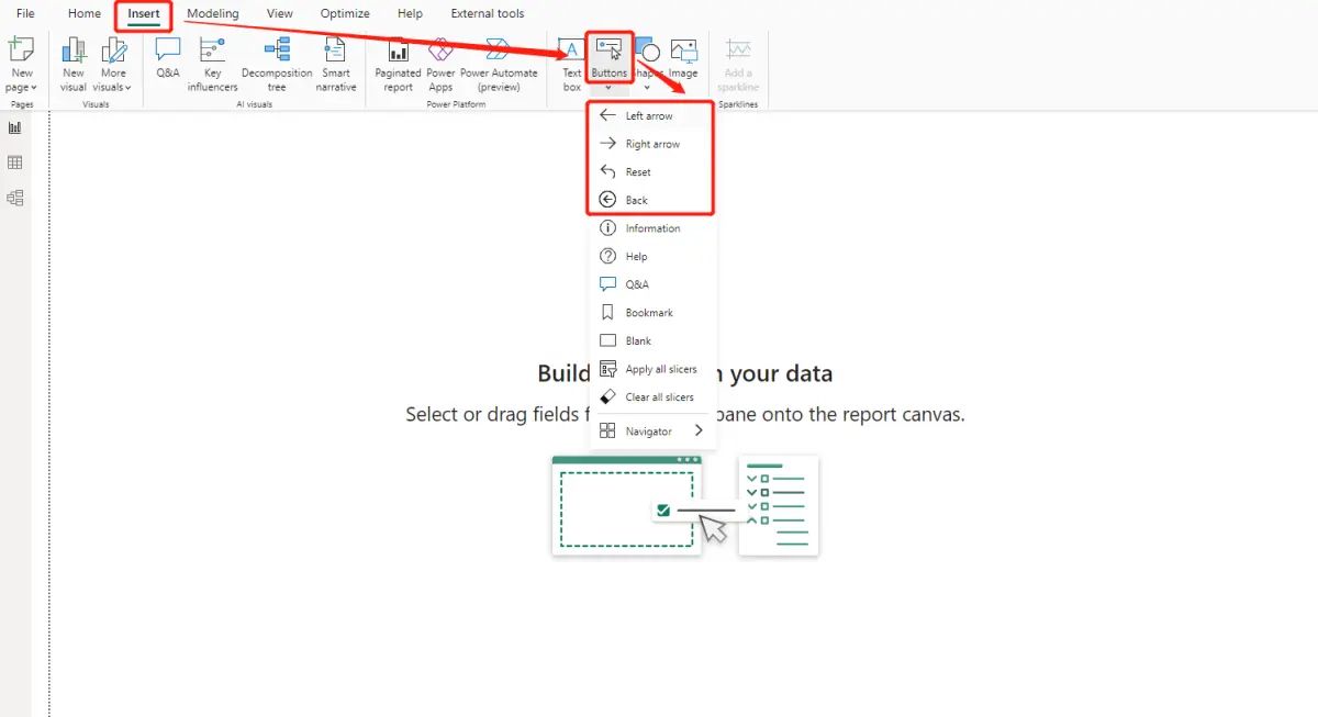 Power BI：如何在报告中使用超链接 - 文本框/按钮/图片篇