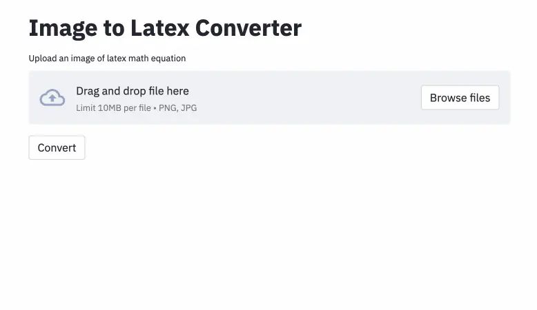 牛!这个工具能将公式图片转化为 LaTeX 格式 - 宋马