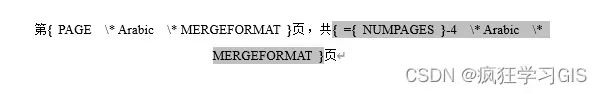 Word不思考封面页数，设置“第X页共Y页”格式页码