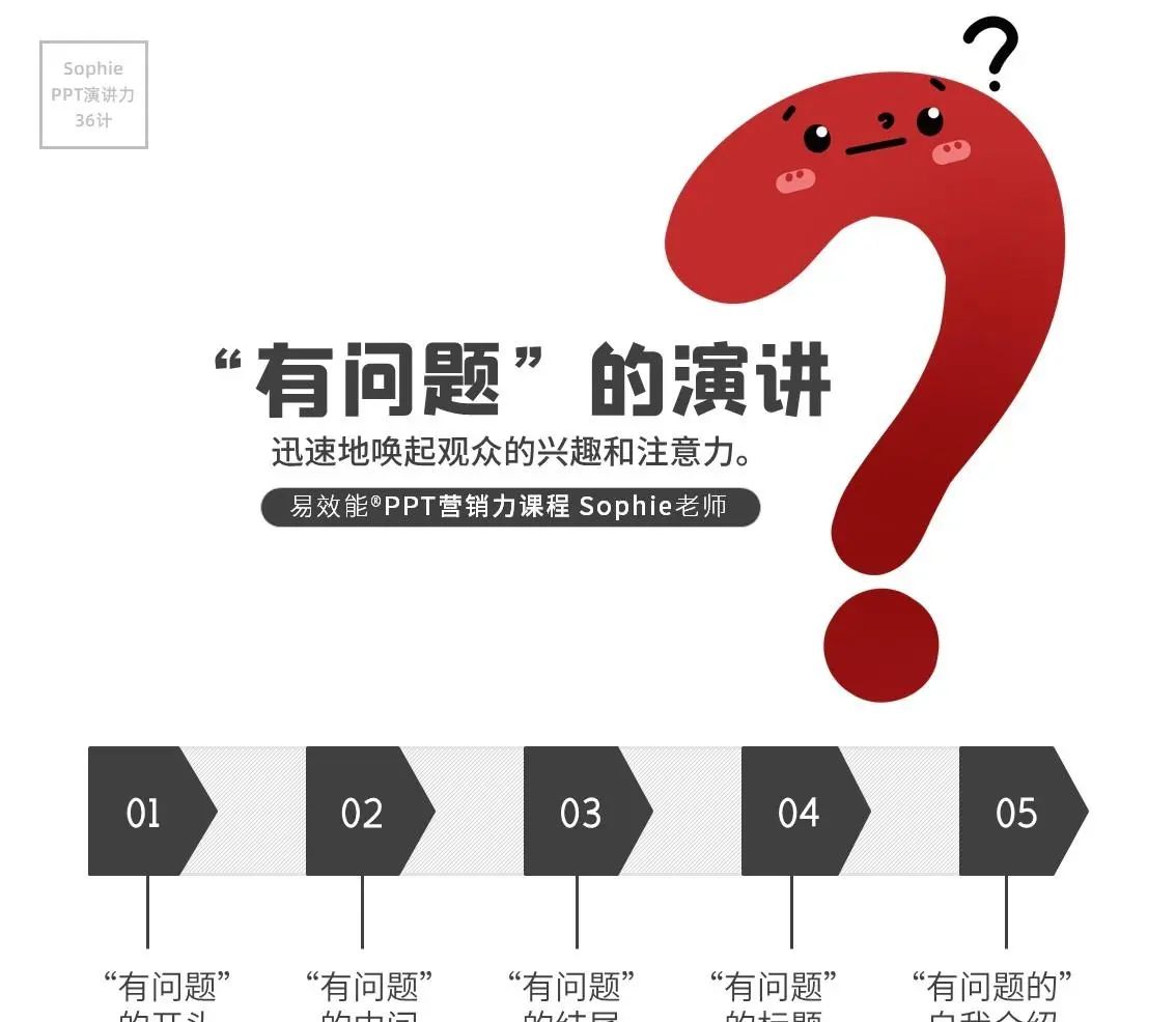 坑里不愿出来的萝卜：记PPT演讲36计第4期训练营