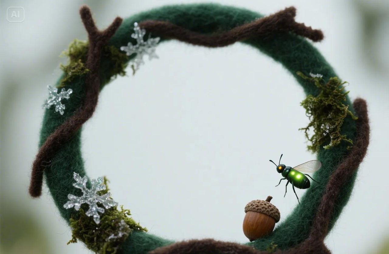 即梦AI画图教程：（五十七）治愈系边框