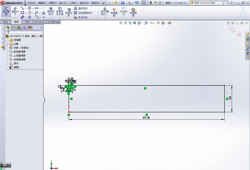 SolidWorks软件三维建模实例17-齿条