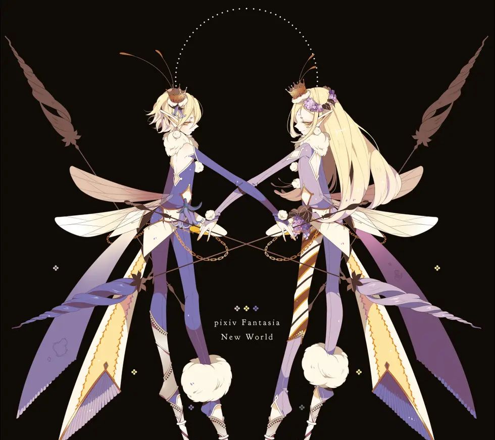 与画面主题相关的元素加以独特的画面构成，配上纯色的背景，人设精致耐看 - 宋马