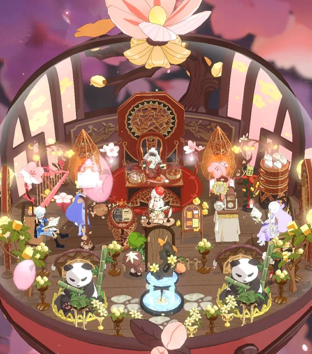 精灵之境18：花月竹熊猫客栈精灵球新春快乐！ - 宋马