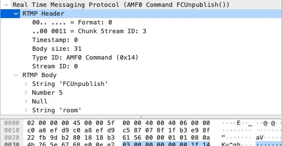 iOS音视频直播--RTMP协议解析