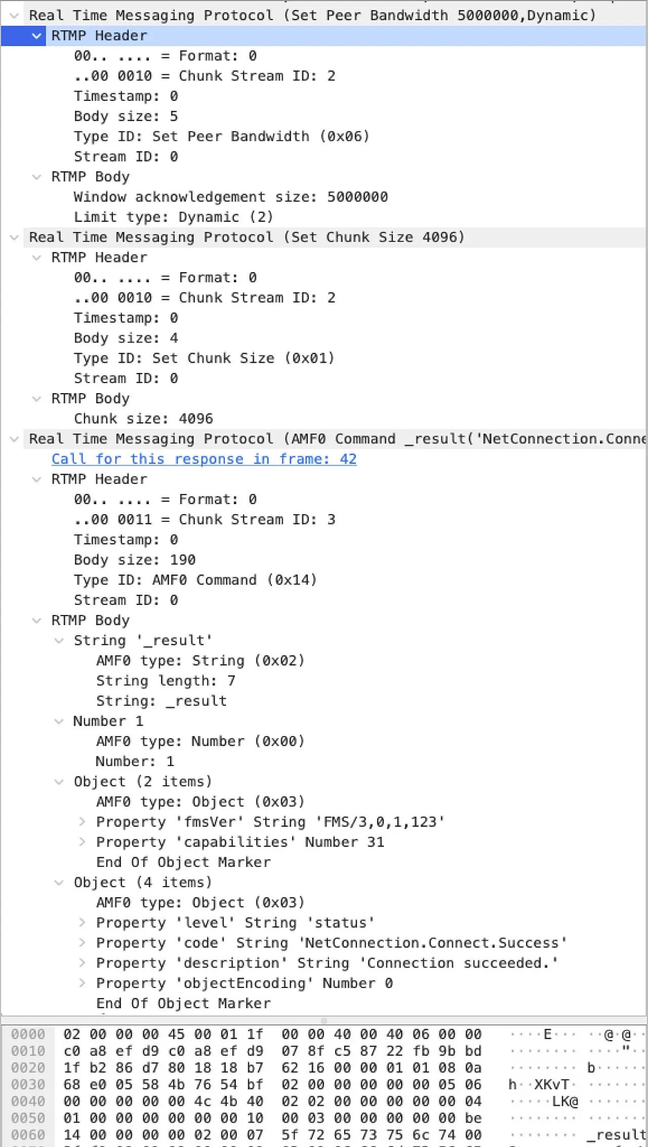 iOS音视频直播--RTMP协议解析