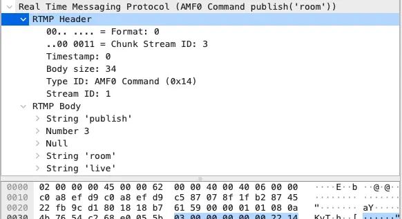 iOS音视频直播--RTMP协议解析