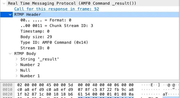 iOS音视频直播--RTMP协议解析