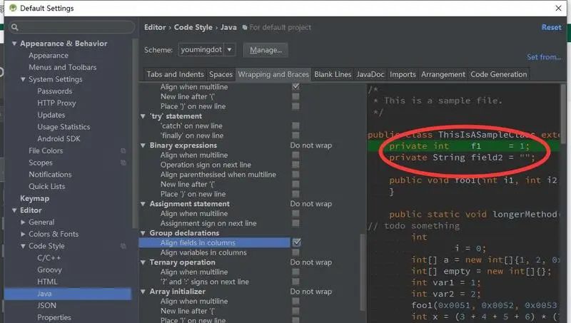 Android studio中设置等号对齐、取消波浪线等操作 - 宋马