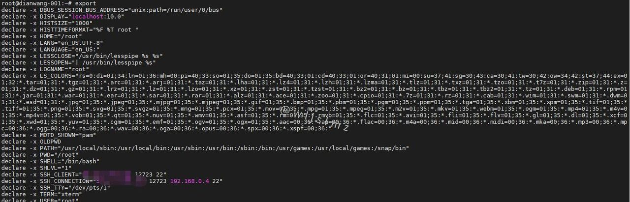 我偷偷学了这5个命令，打印Linux环境变量那叫一个“丝滑”