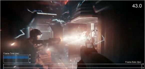 PS4 Pro版《使命召唤：无限战争》早期帧数测试