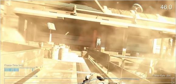 PS4 Pro版《使命召唤：无限战争》早期帧数测试