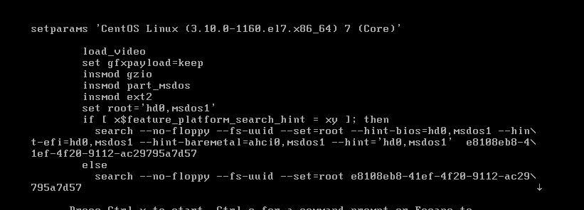 Linux命令——centos7 重置root密码
