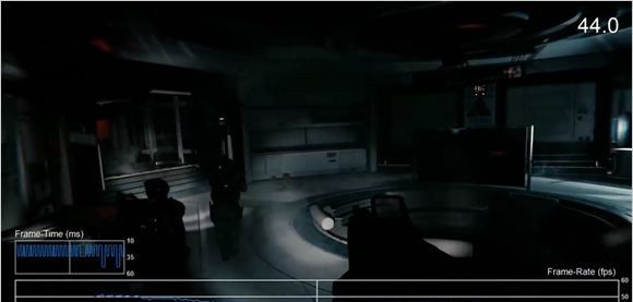 PS4 Pro版《使命召唤：无限战争》早期帧数测试