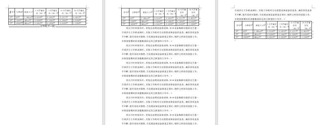 批量配置Word表格