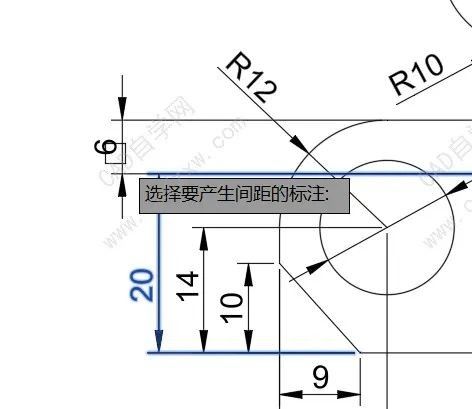 技术栈:这个CAD命令太强了,简直就是标注中的救星!