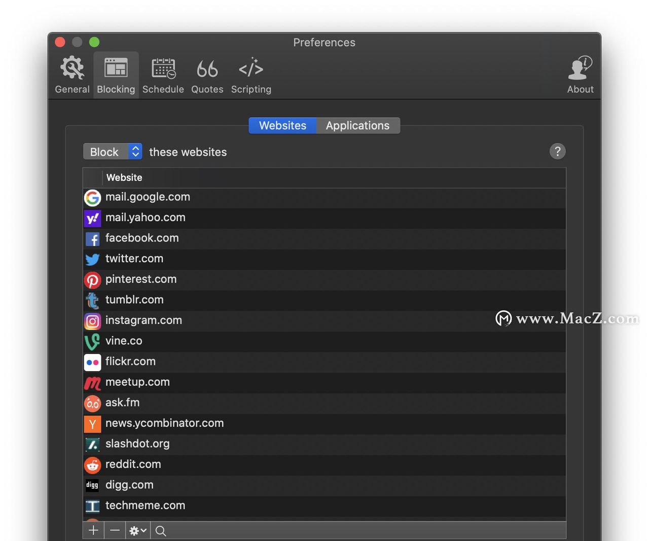 网站太多太杂很烦人？macz小编告知你如何在Chrome上屏蔽任何网站