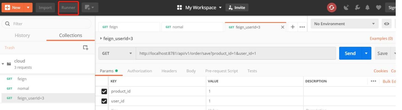 PostMan循环发送请求