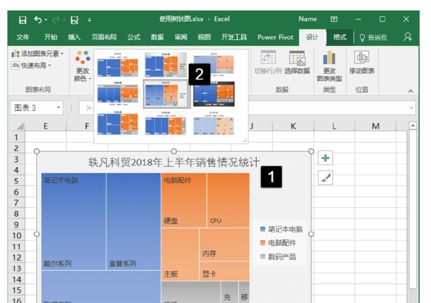 Excel——如何制作树状图