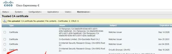 Cisco Expressway MRA双域部署