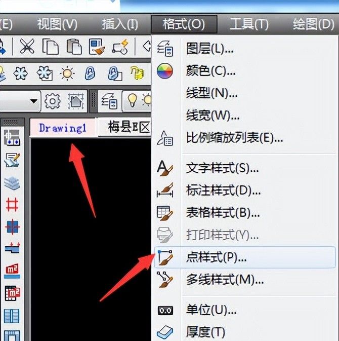 CAD中建筑坐标与测量坐标转换