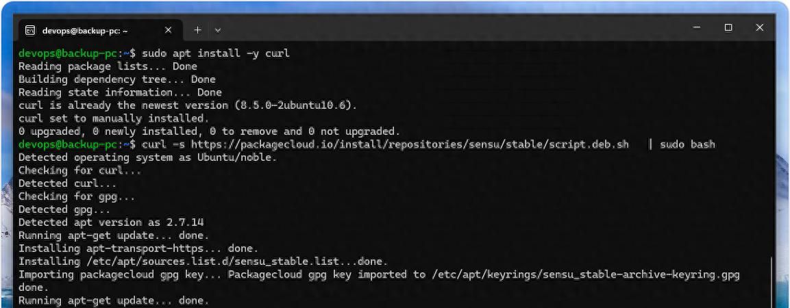 如何在 Windows 11 或 10 上通过 WSL 安装 Sensu Go 监控工具 - 宋马