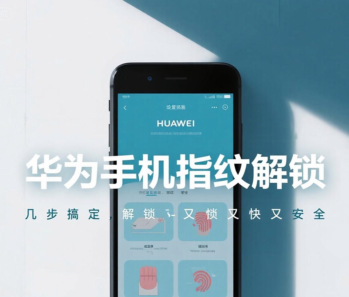 华为手机指纹解锁咋设置?几步搞定,解锁又快又安全