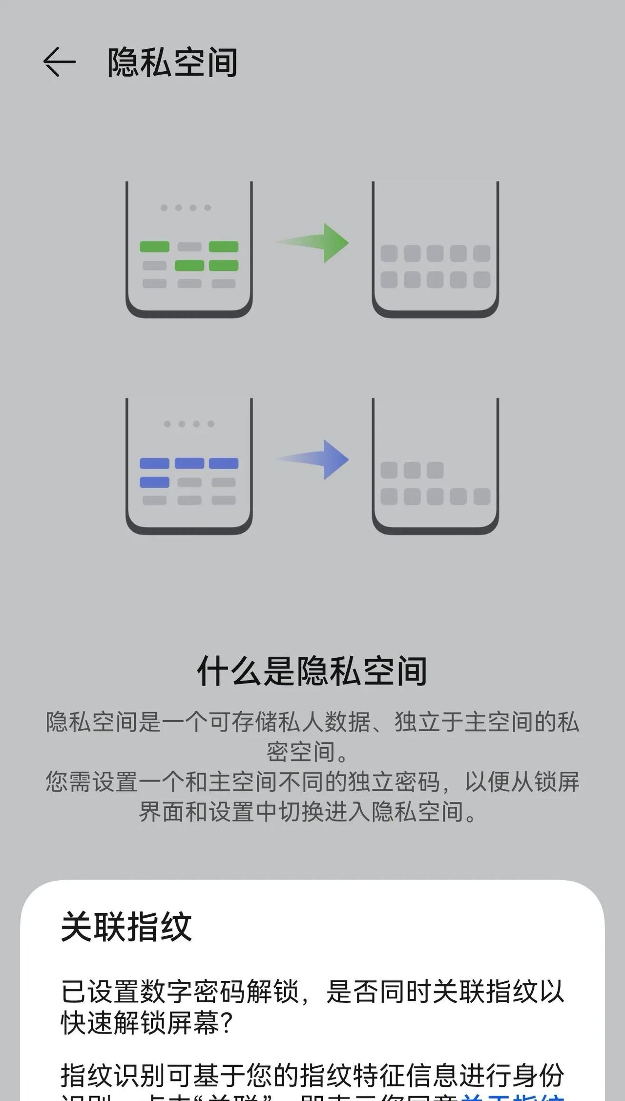 华为手机使用指南——隐私空间