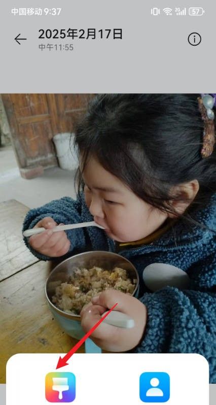 华为手机怎么从相册设置壁纸