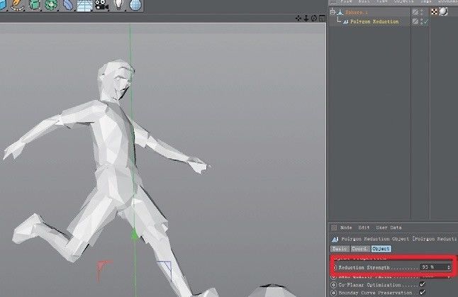C4D制作Low Poly风格元素解析